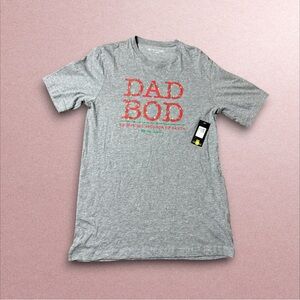 Travis Mathew Dad Bod t-shirt men’s size small gray short sleeve holiday new